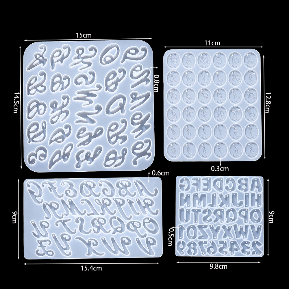 Alphabet Epoxy Resin Silicone  - Epoxy Uv Resin Kit incelemesi ve fiyatı