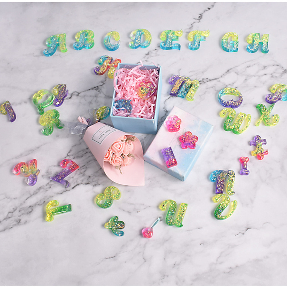 Alphabet Epoxy Resin Silicone  - Epoxy Uv Resin Kit incelemesi ve fiyatı