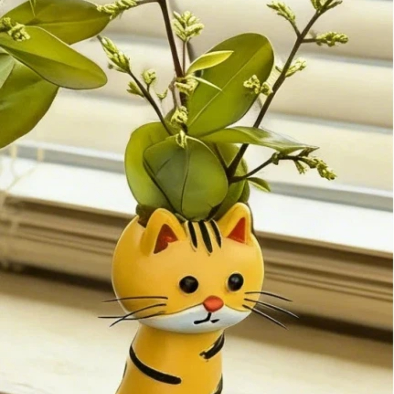 Cute Cat Shaped Flower Device  - Dried Flower Bulk incelemesi ve fiyatı