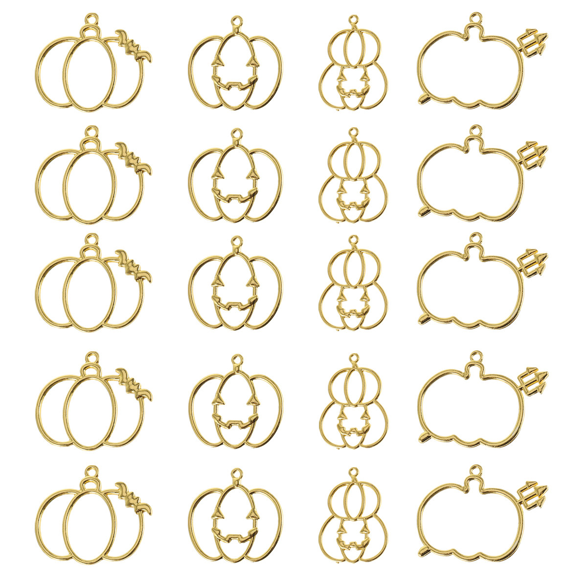 20Pcs DIY Pumpkin Resin Pendan - Resin Jewelry Kit incelemesi ve fiyatı