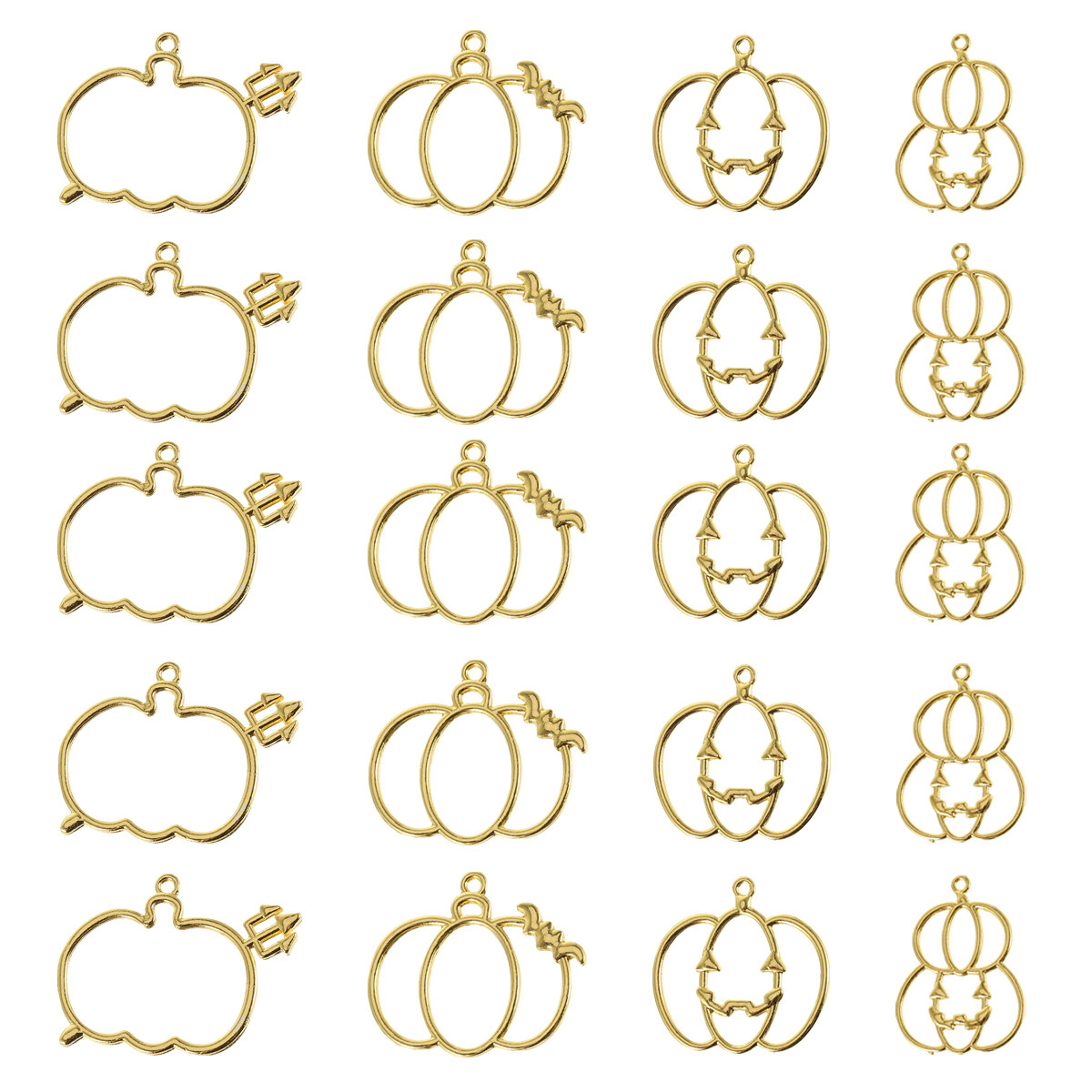 20Pcs DIY Pumpkin Resin Pendan - Resin Jewelry Kit incelemesi ve fiyatı