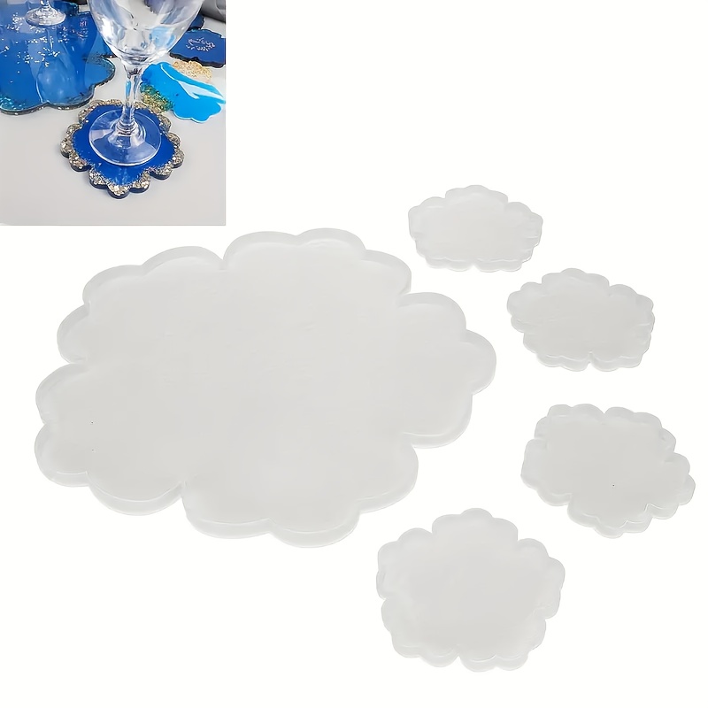 5pcs Mirror Large Flower Small - Silicone Mold Tray incelemesi ve fiyatı