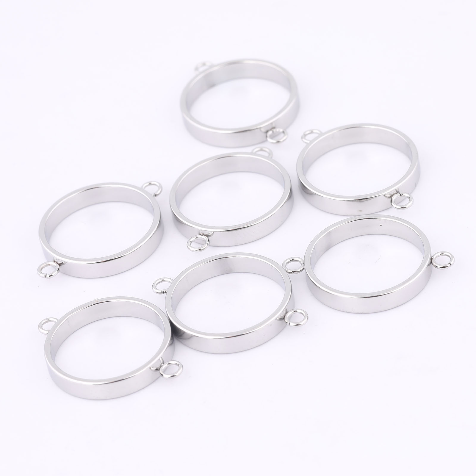10pcs Stainless Steel 14mm Ope - Resin Craft Projects incelemesi ve fiyatı