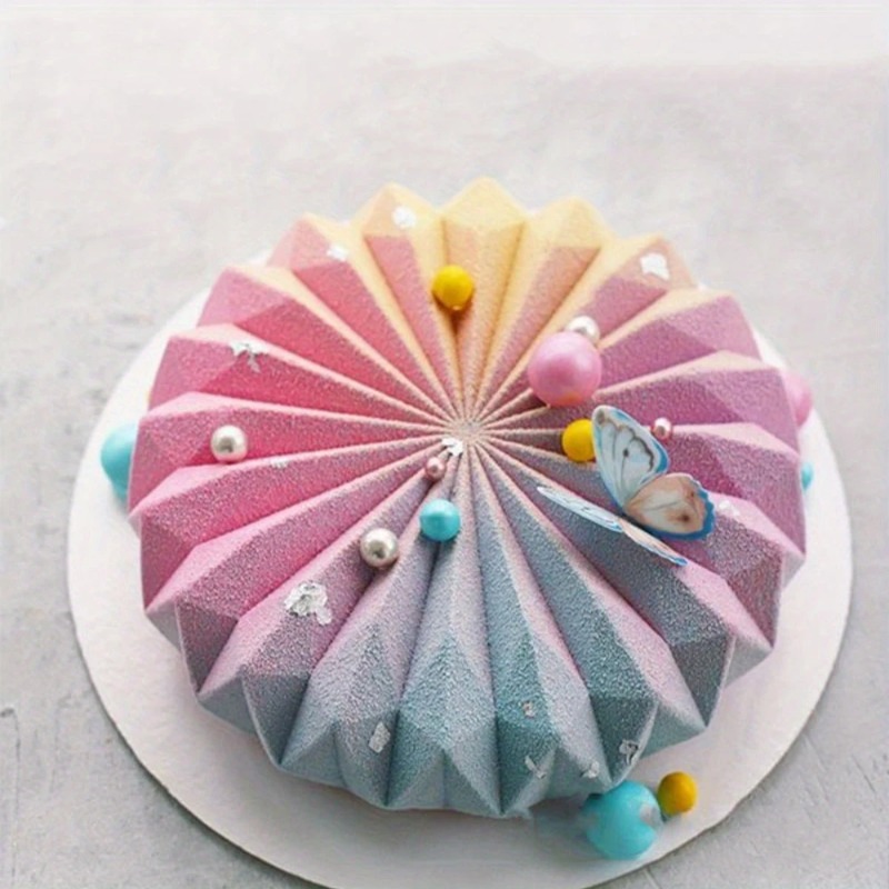 3D Round French Mousse Cake Si - Coaster Mold Round incelemesi ve fiyatı