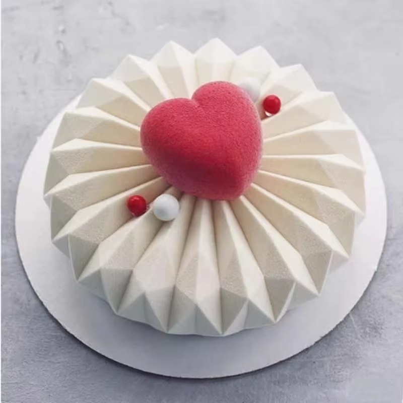 3D Round French Mousse Cake Si - Coaster Mold Round incelemesi ve fiyatı