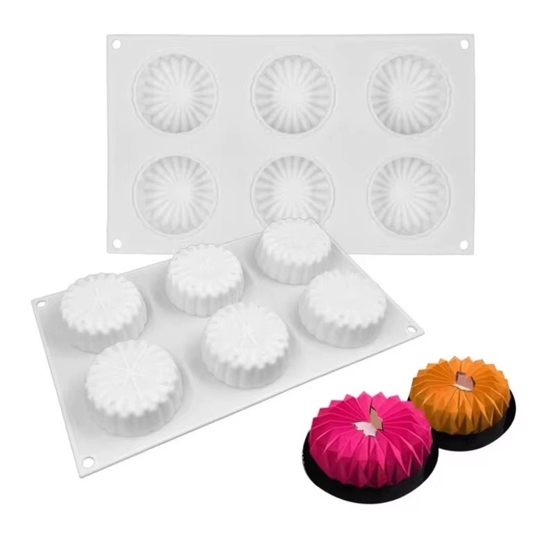 3D Round French Mousse Cake Si - Coaster Mold Round incelemesi ve fiyatı