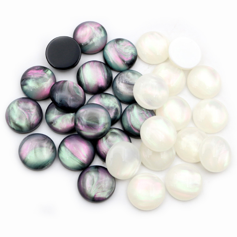 40pcs 8mm 10mm 12mm Round Resi - Resin Craft Projects incelemesi ve fiyatı