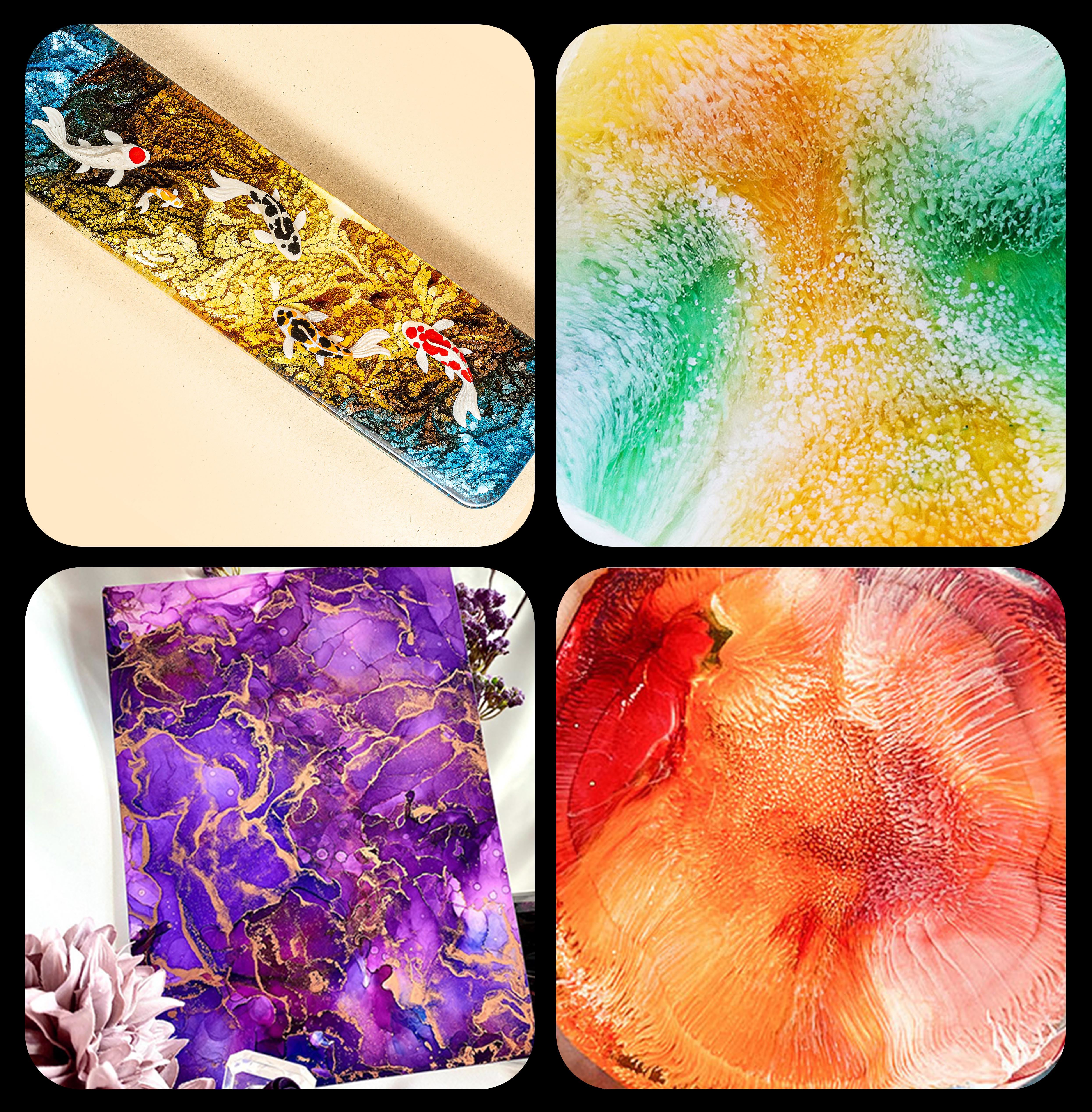 10ml Alcohol Ink Art Epoxy Res - Resin Dye Alcohol incelemesi ve fiyatı