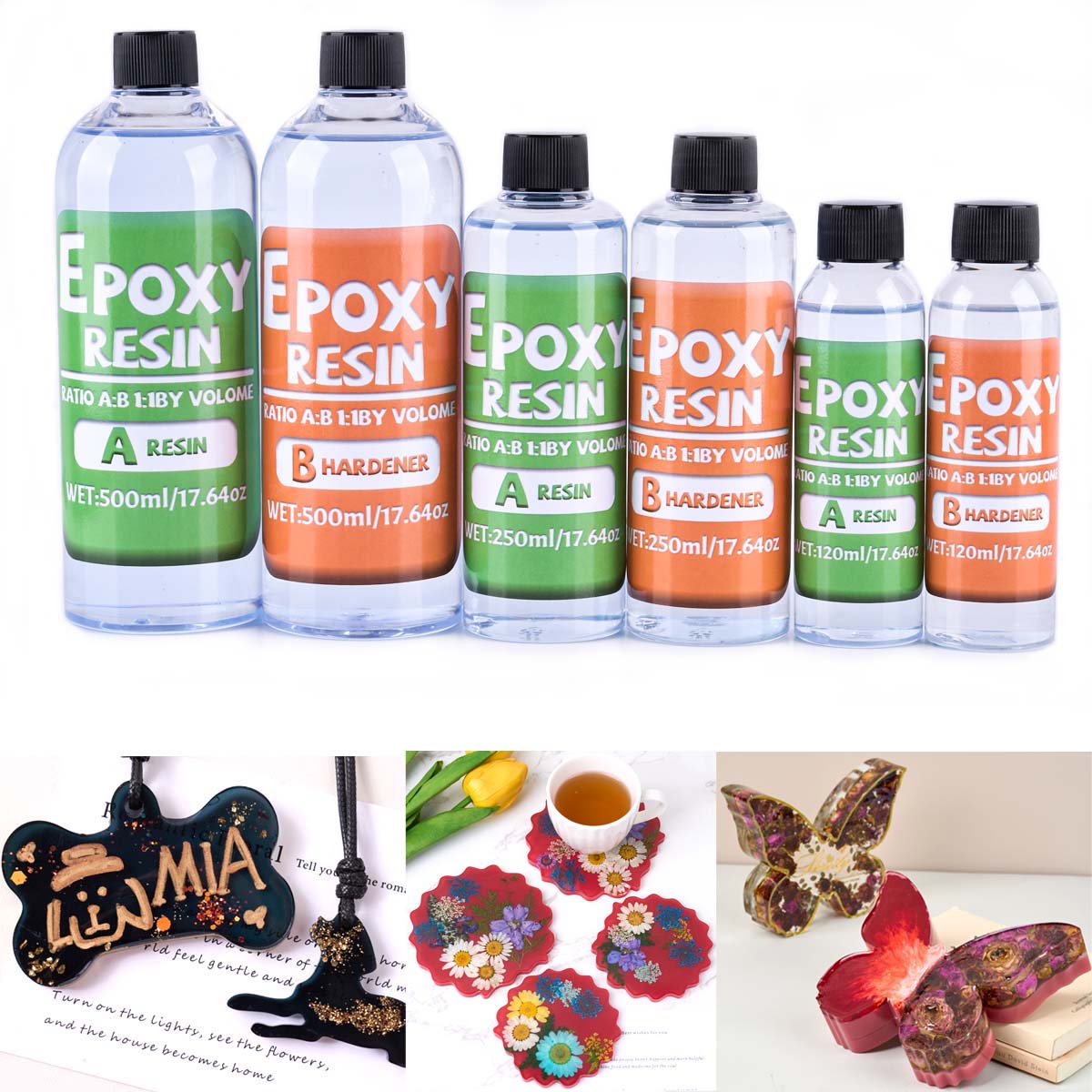 1:1 Ratio Epoxy Resin Kit Anti - Resin Jewelry Kit incelemesi ve fiyatı