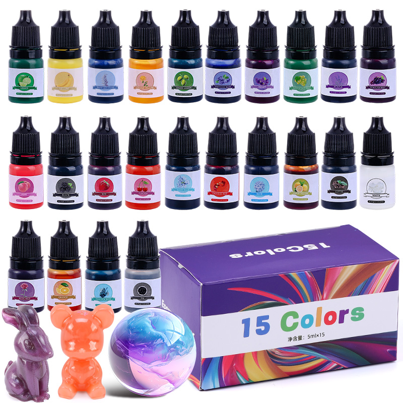 Epoxy Resin Color Pigment 24 V - Epoxy Uv Resin Kit incelemesi ve fiyatı