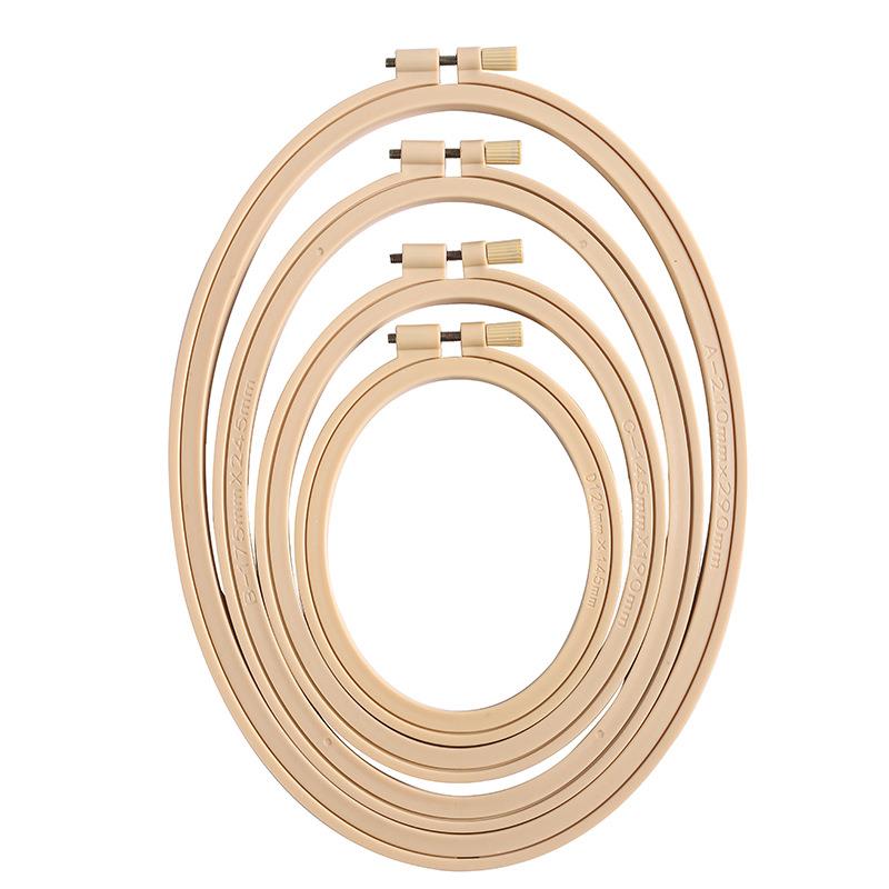 Imitation Bamboo Plastic Oval  - Wood Ring Blank incelemesi ve fiyatı