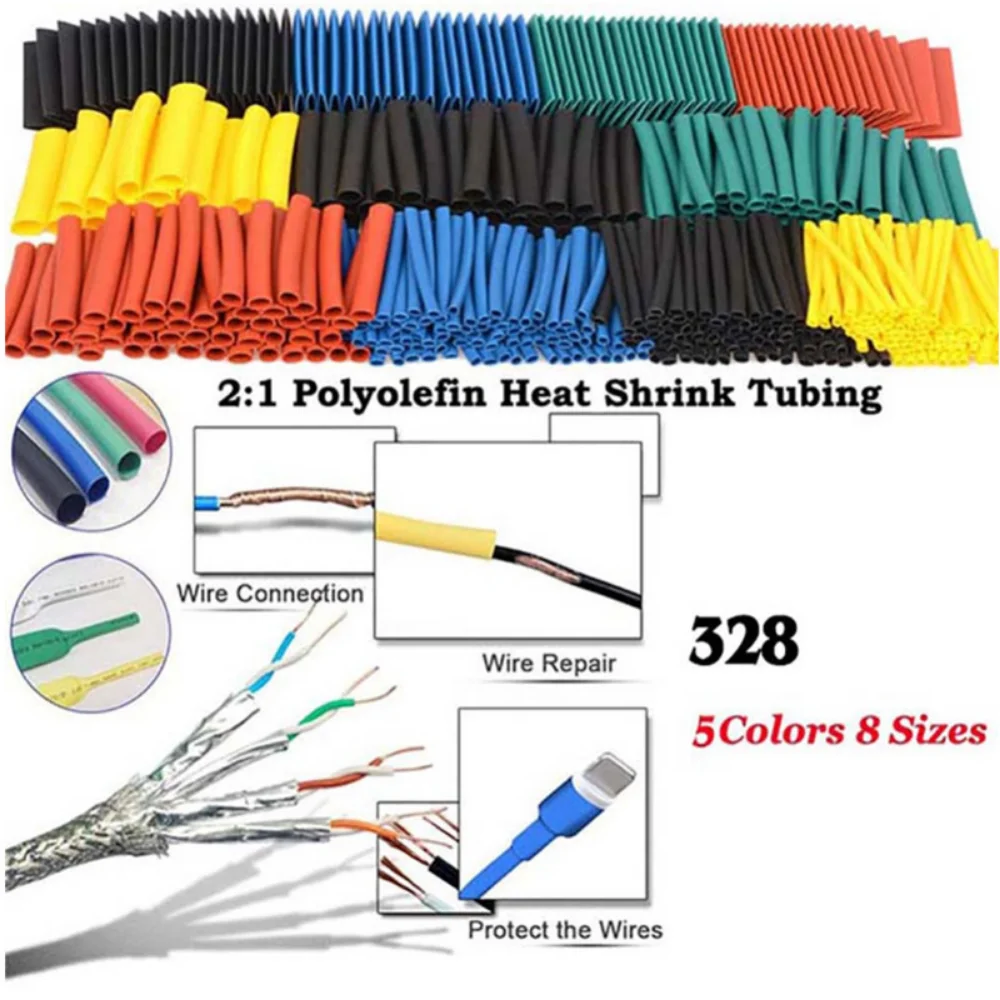 580/530/127PCS Heat Shrink Tub - Heat Gun Small incelemesi ve fiyatı