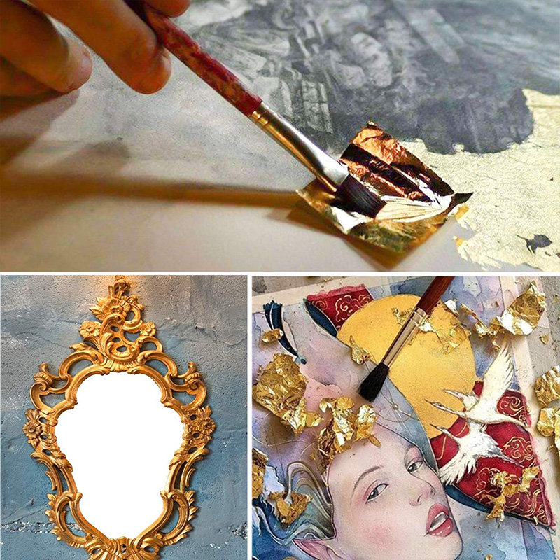 20 Pcs Gold Leaf Sheets: Versa - Gold Foil Flakes incelemesi ve fiyatı