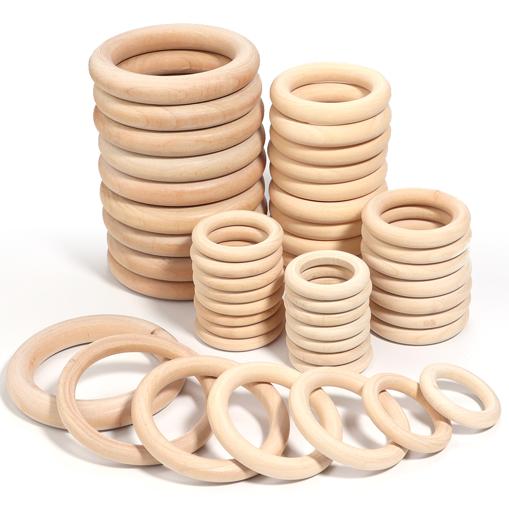 Unfinished Solid Wooden Rings  - Wood Ring Blank incelemesi ve fiyatı