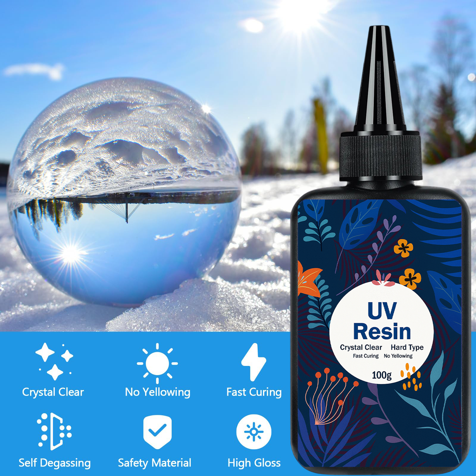 UV resin transparent cured epo - Epoxy Uv Resin Kit incelemesi ve fiyatı