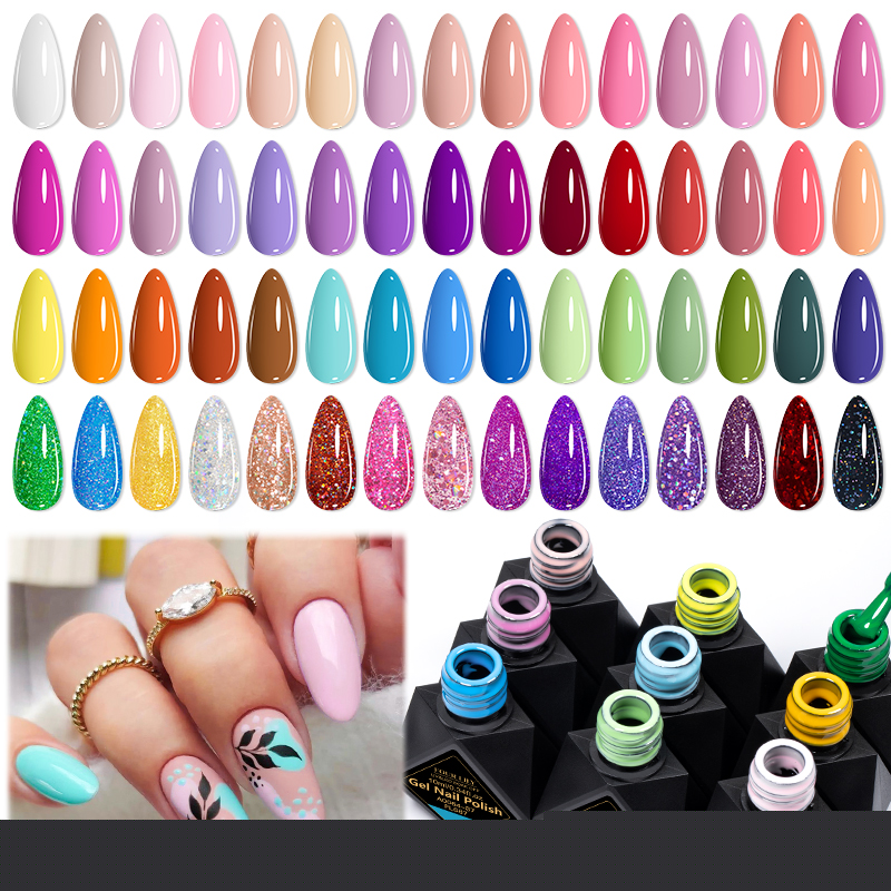 6Pcs/Set 10ML Gel Nail Polish  - Resin Glitter Pack incelemesi ve fiyatı