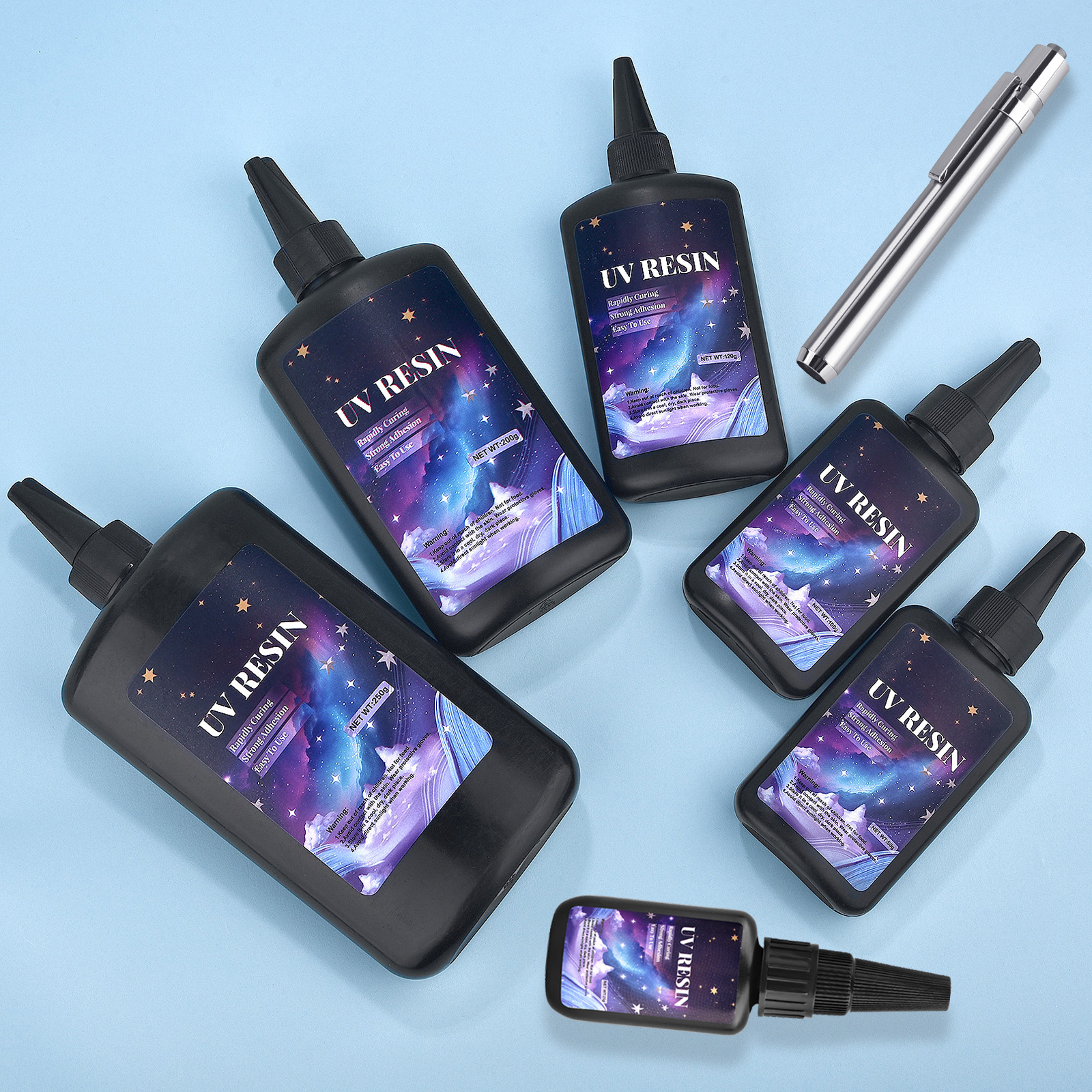25/50/100/120/200/250g UV Fix  - Epoxy Uv Resin Kit incelemesi ve fiyatı