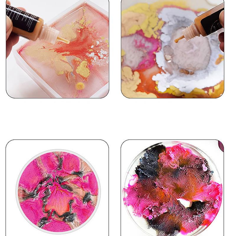 1 Set Art Ink Alcohol Epoxy Re - Resin Dye Alcohol incelemesi ve fiyatı