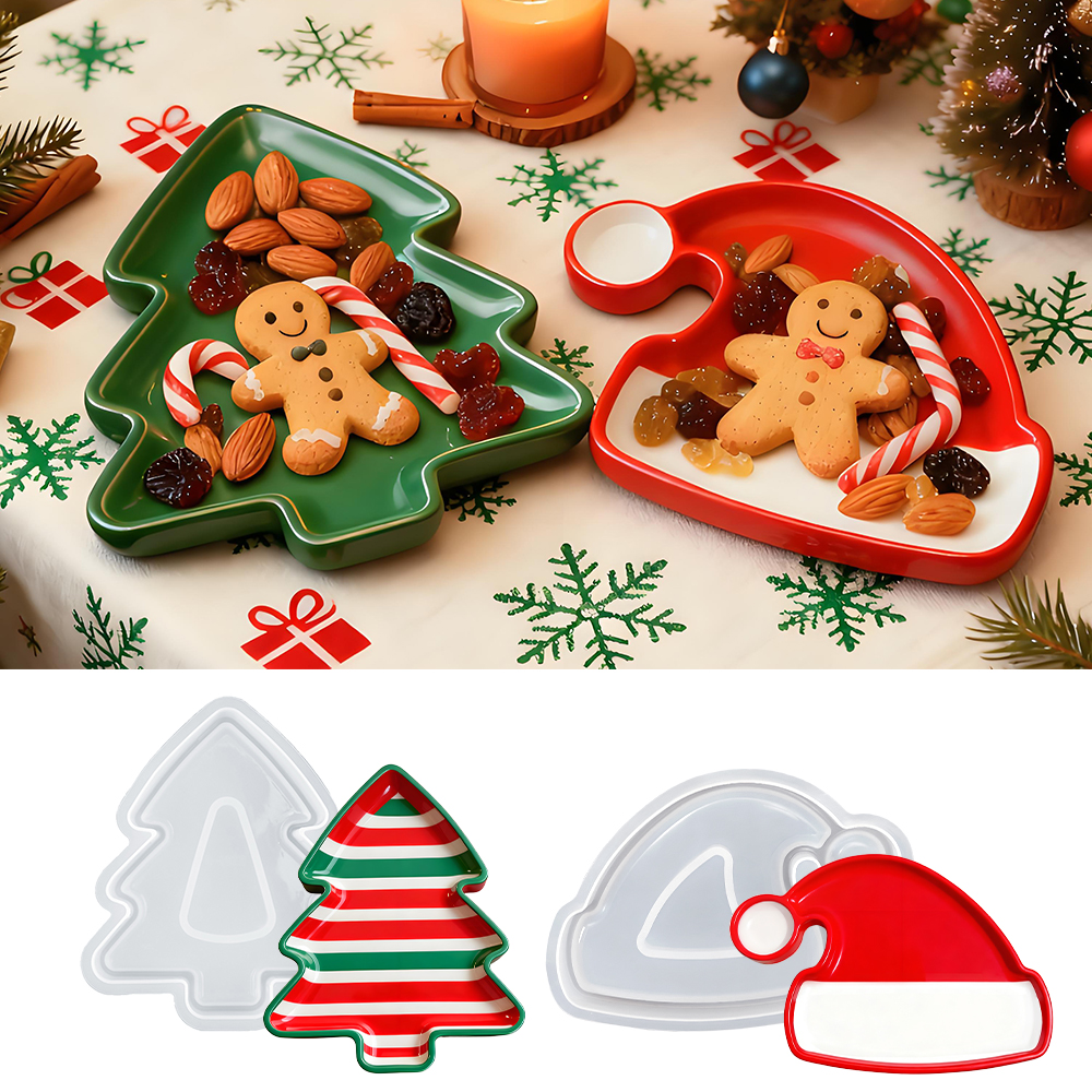 S0246 Christmas Tree Santa Hat - Silicone Mold Tray incelemesi ve fiyatı