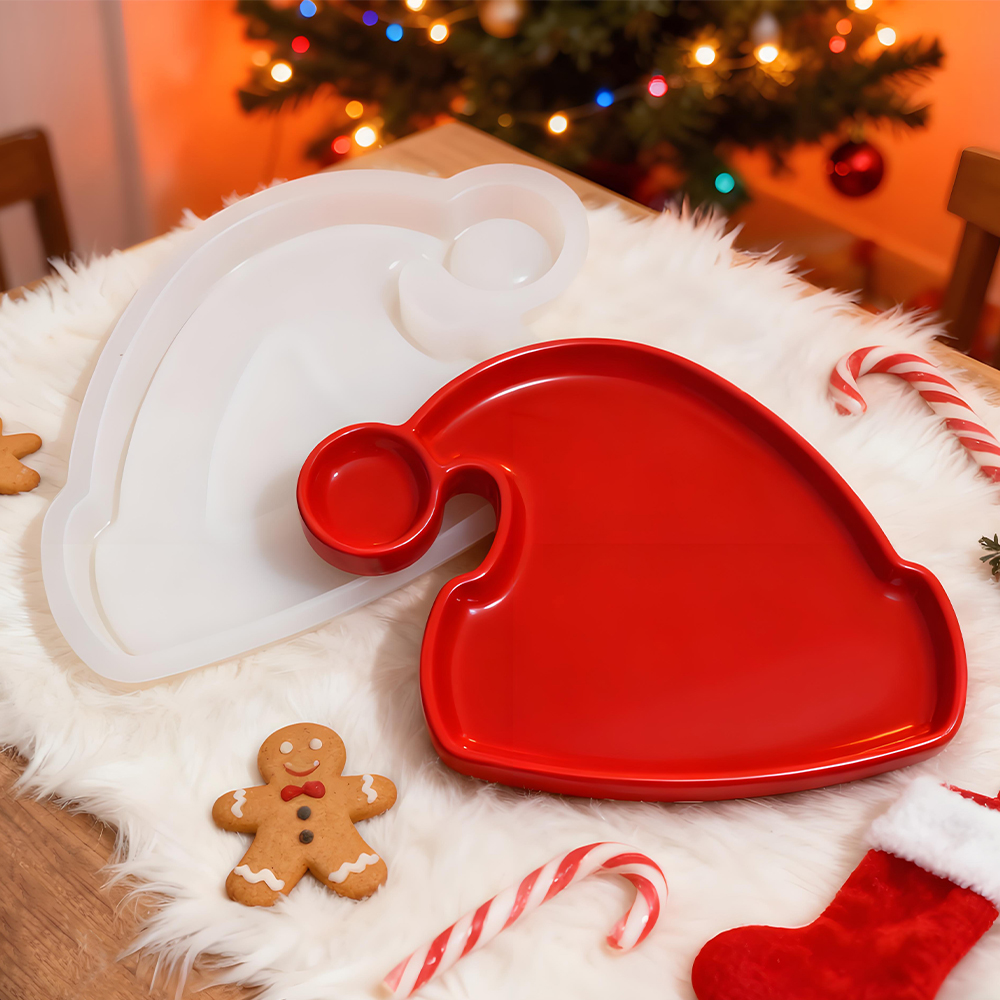 S0246 Christmas Tree Santa Hat - Silicone Mold Tray incelemesi ve fiyatı