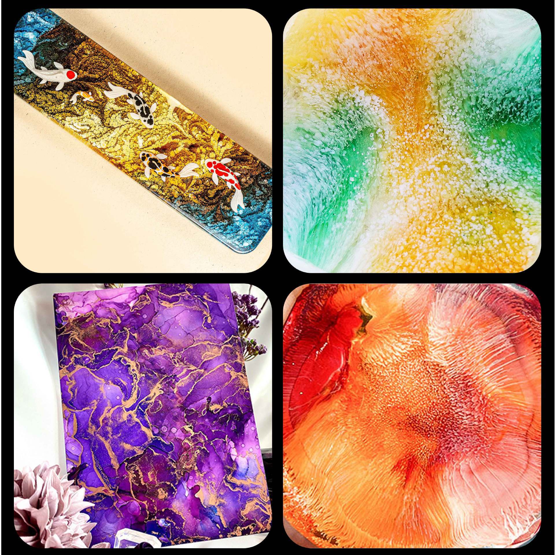 24-Color Resin Dye for Epoxy – - Resin Dye Alcohol incelemesi ve fiyatı