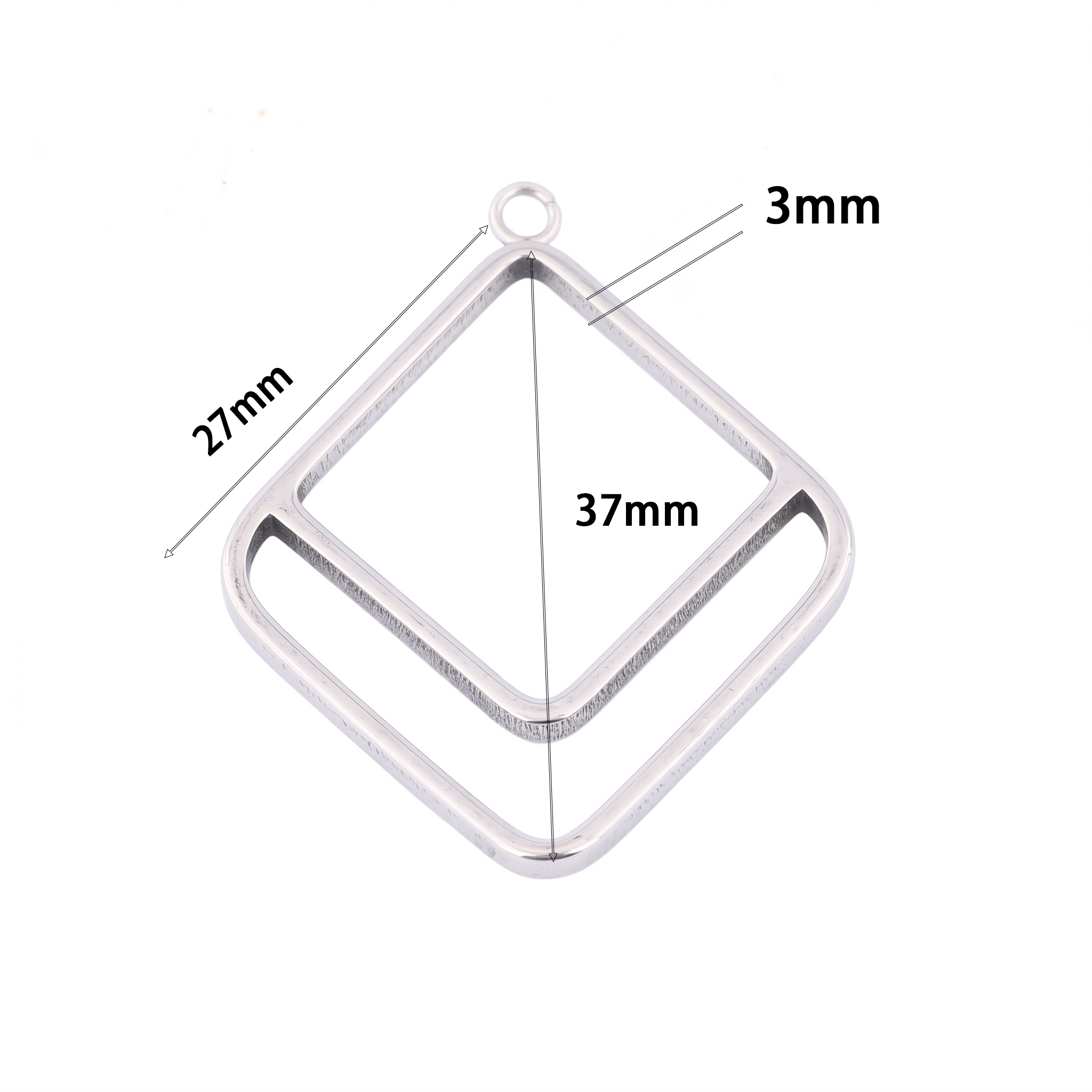 10pcs Square Triangle 3mm Thic - Resin Craft Projects incelemesi ve fiyatı