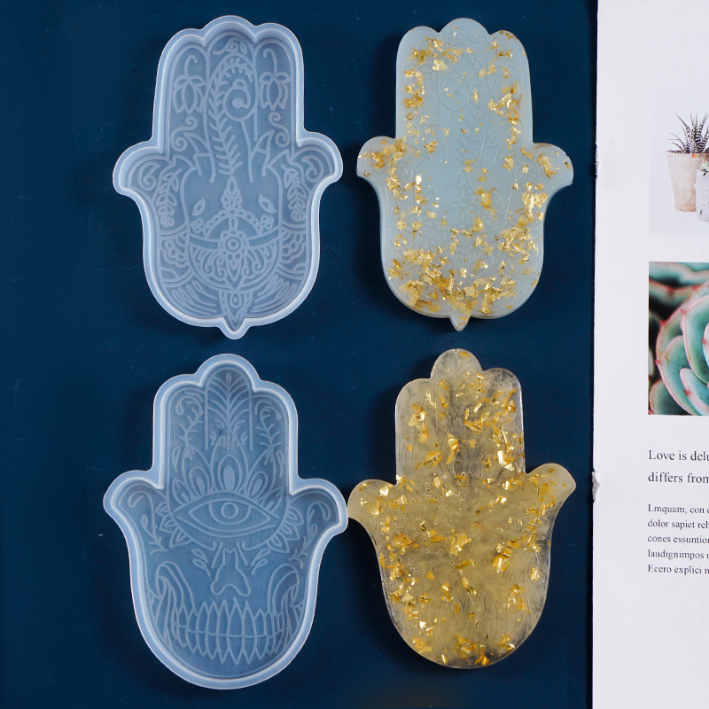 1 Pcs DIY Coaster Hand of Fati - Silicone Mold Tray incelemesi ve fiyatı