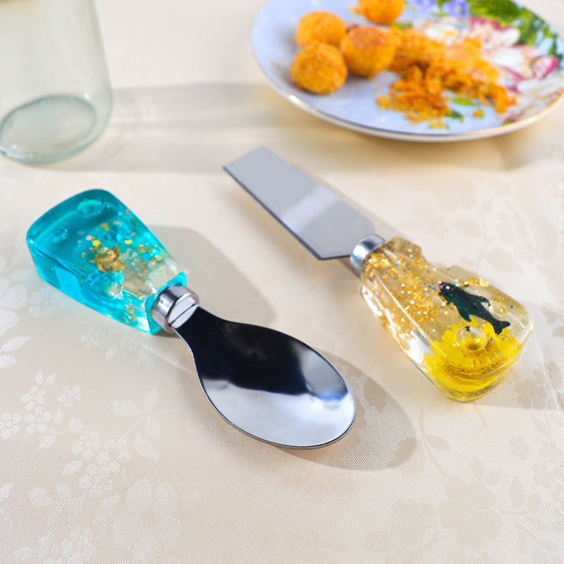 DM379 Knife And Fork Handle Re - Flower Preservation Resin incelemesi ve fiyatı