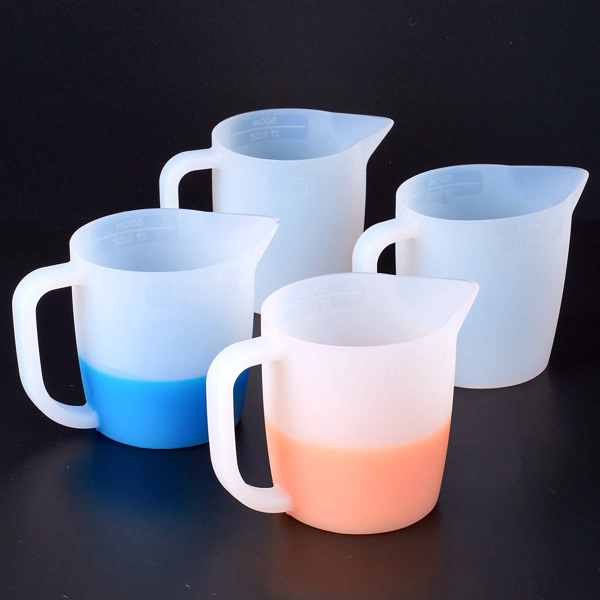 500ML Silicone Measuring Cup w - Mixing Cup Silicone incelemesi ve fiyatı