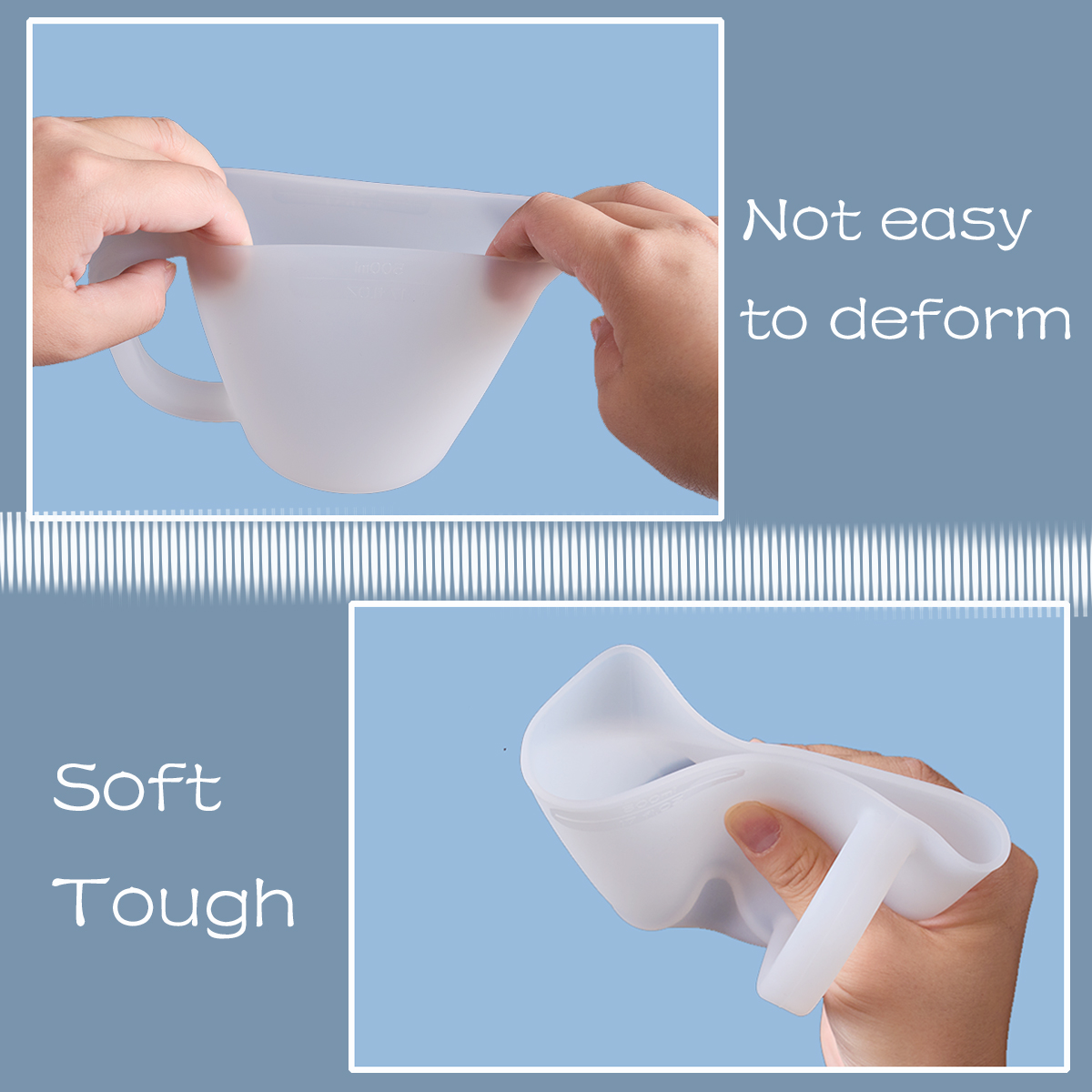 500ML Silicone Measuring Cup w - Mixing Cup Silicone incelemesi ve fiyatı