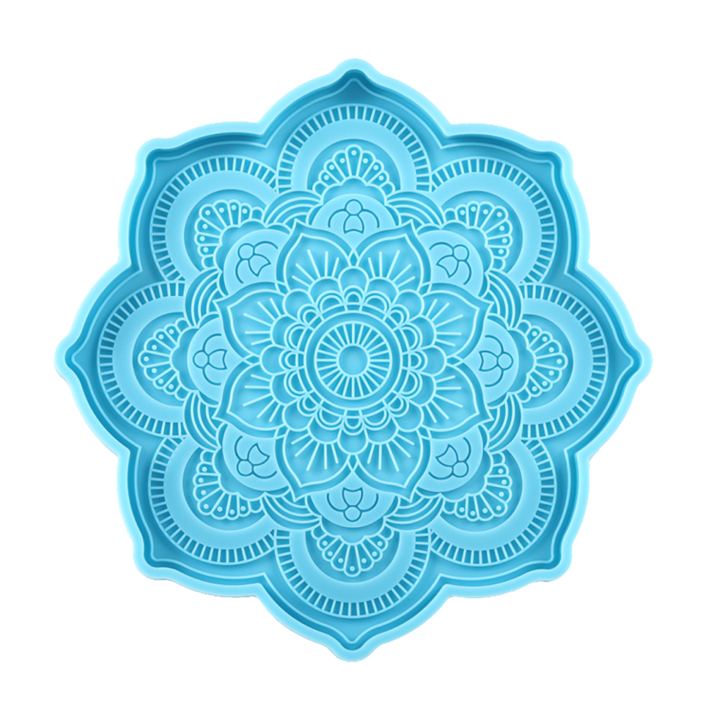 Mandala Coaster Silicone Mold  - Coaster Mold Round incelemesi ve fiyatı