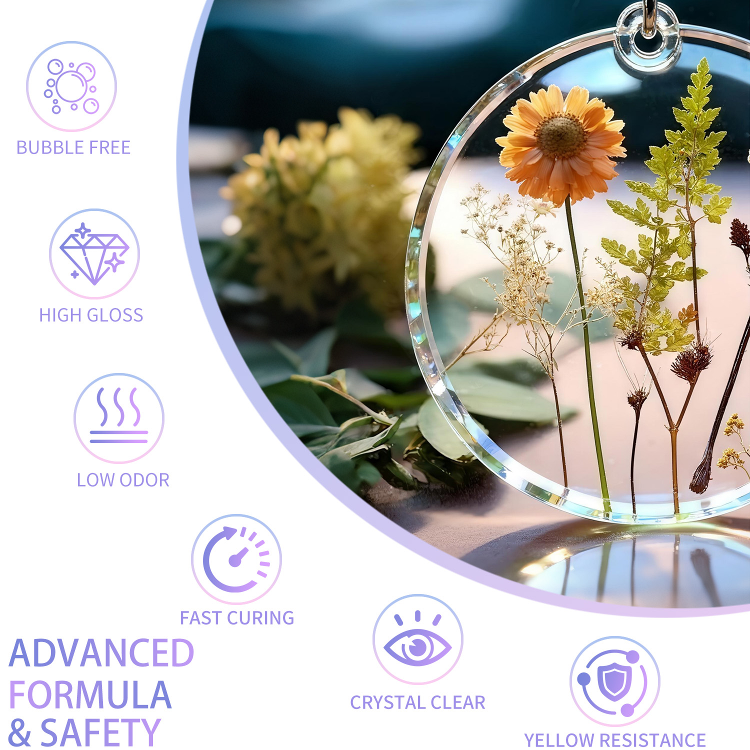 200g UV Resin Crystal Clear Ha - Epoxy Uv Resin Kit incelemesi ve fiyatı