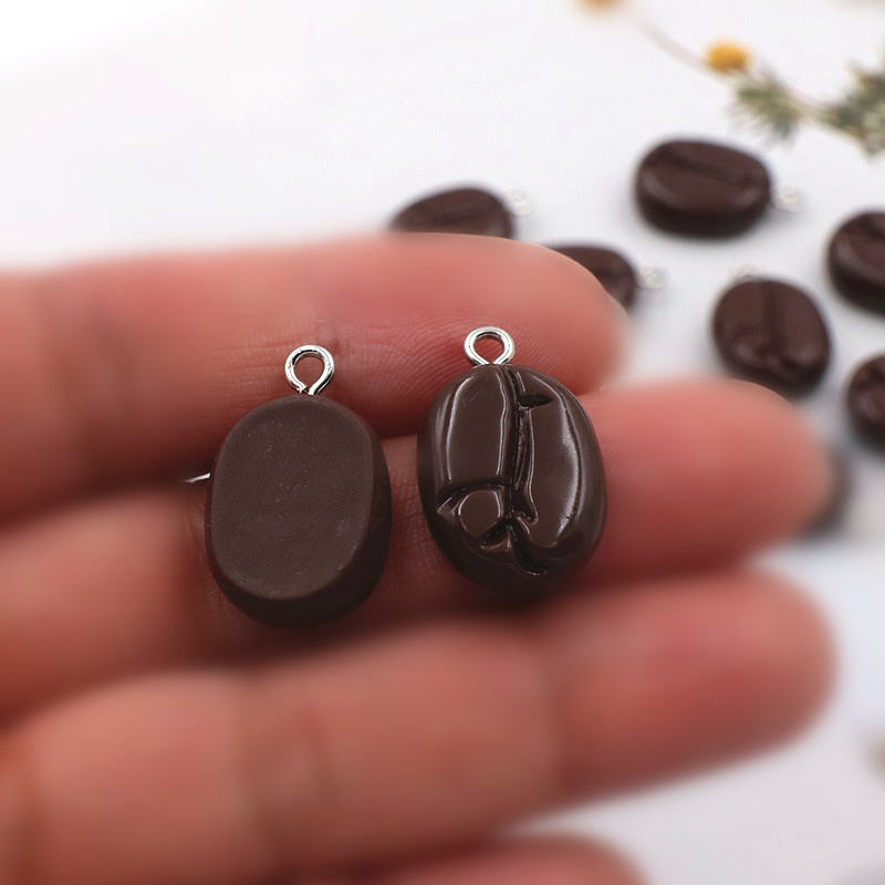 10pcs Coffee Beans Resin Penda - Resin Craft Projects incelemesi ve fiyatı