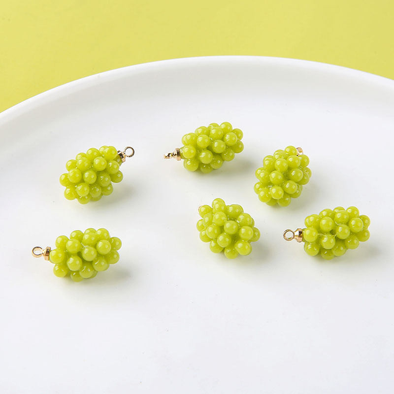 6pcs Cute Little Grapes Resin  - Resin Craft Projects incelemesi ve fiyatı