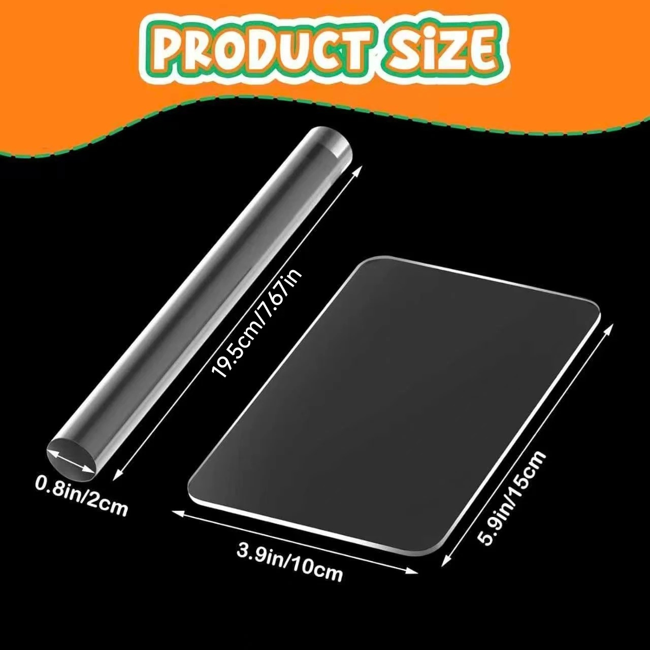 Clear Acrylic Round Rod Stick  - Resin Crafts incelemesi ve fiyatı