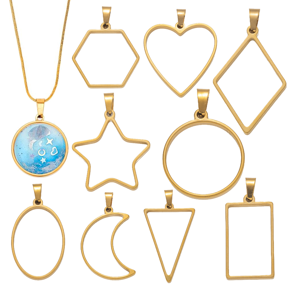 5pcs Stainless Steel Open Back - Resin Craft Projects incelemesi ve fiyatı