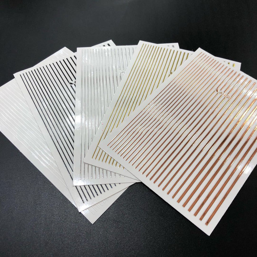 1 Sheet 3D Gold Silver Lines S - Gold Foil Flakes incelemesi ve fiyatı