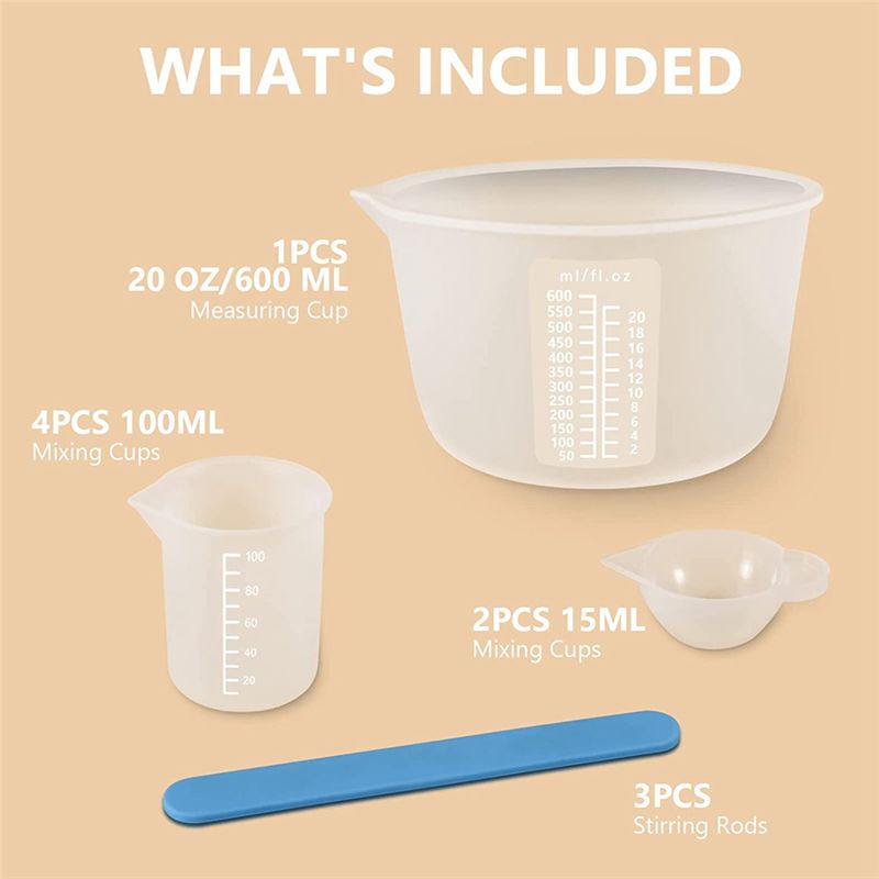 AA94-Silicone Cups Resin Suppl - Mixing Cup Silicone incelemesi ve fiyatı