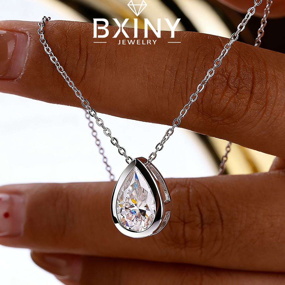 BXINY 4Carat Bezel Set WaterDr - Bezels Set Pendant incelemesi ve fiyatı