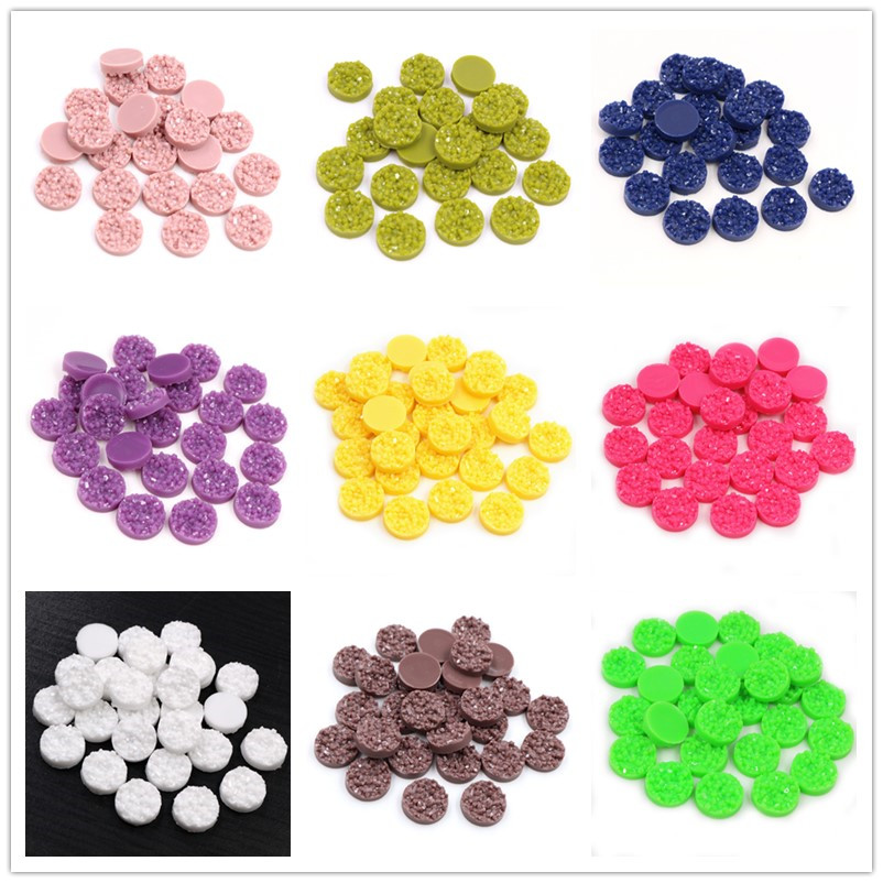 40pcs Resin Druzy Cabochons Do - Resin Craft Projects incelemesi ve fiyatı