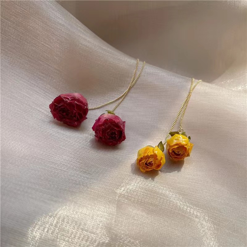 5pcs Drip Glue Roses Dried Flo - Dried Flower Bulk incelemesi ve fiyatı