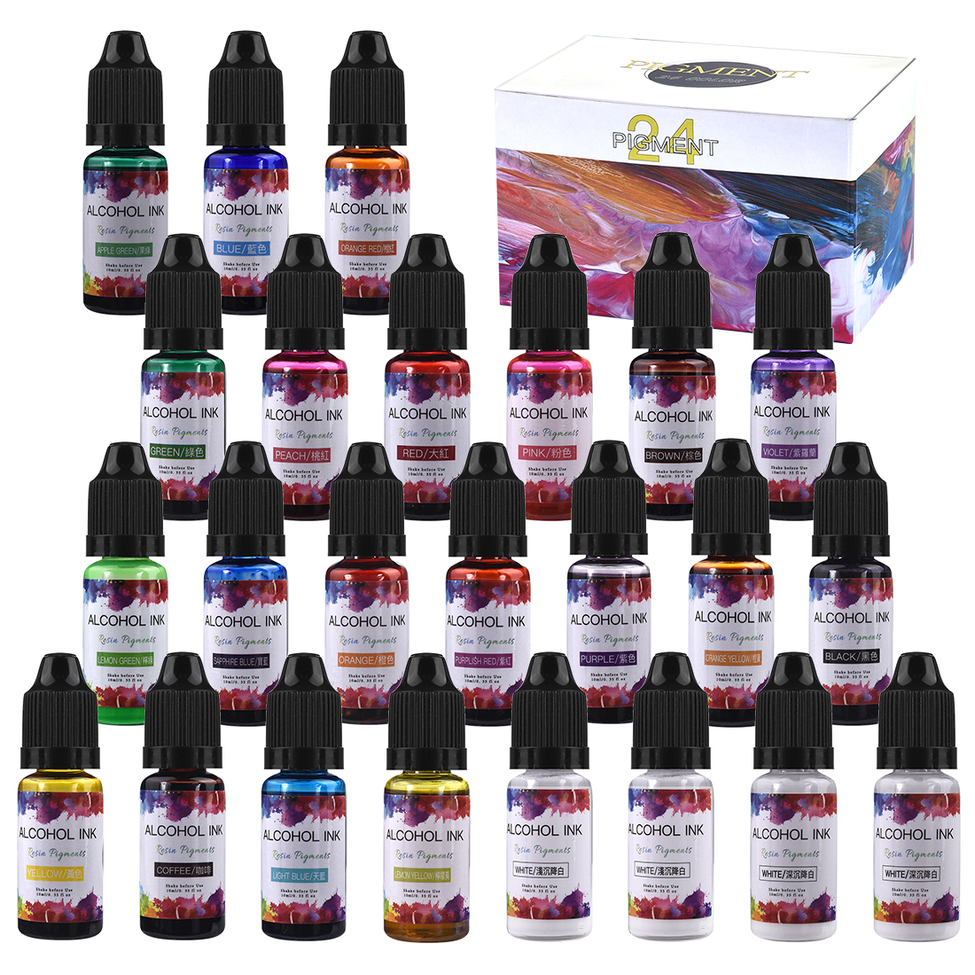 10ML Art Ink Alcohol Resin Pig - Resin Dye Alcohol incelemesi ve fiyatı
