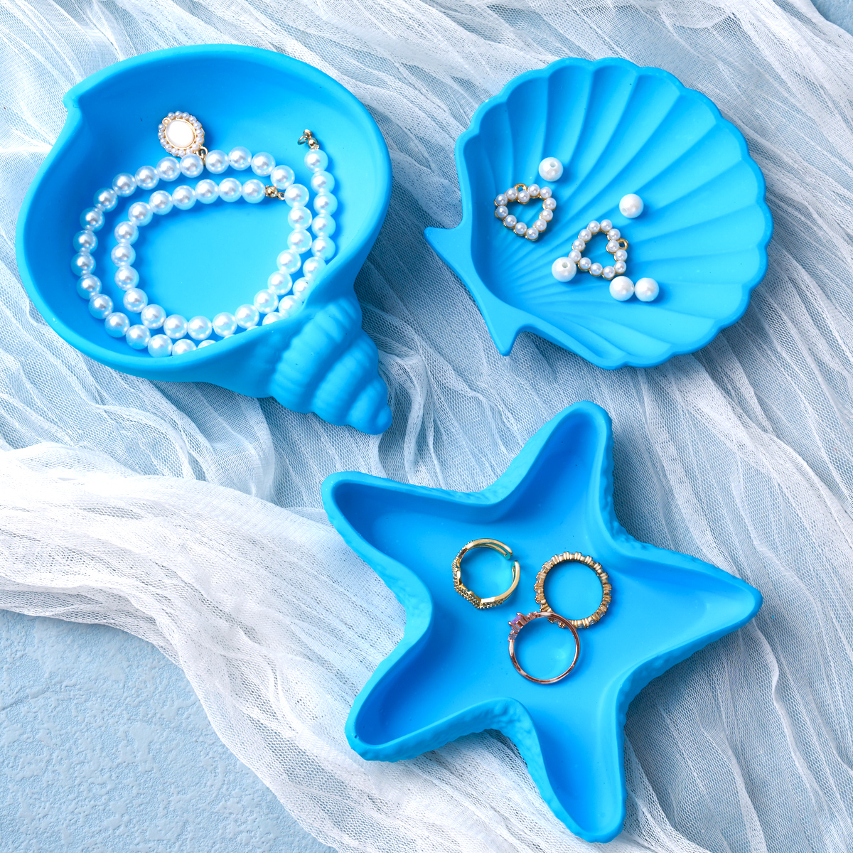 DIY Concrete Starfish Starage  - Serving Tray Mold incelemesi ve fiyatı