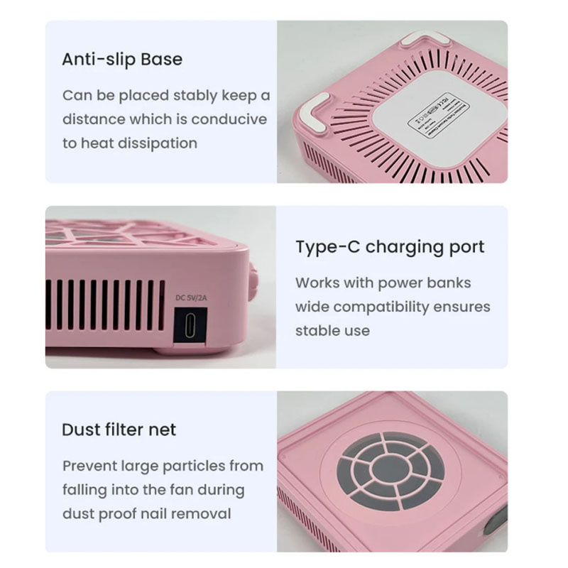 Rechargeable Nail Dust Collect - Vacuum Chamber Small incelemesi ve fiyatı