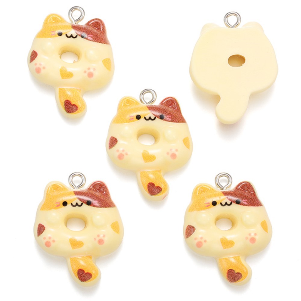 10Pcs Kawaii Cartoon Cat Resin - Resin Craft Projects incelemesi ve fiyatı