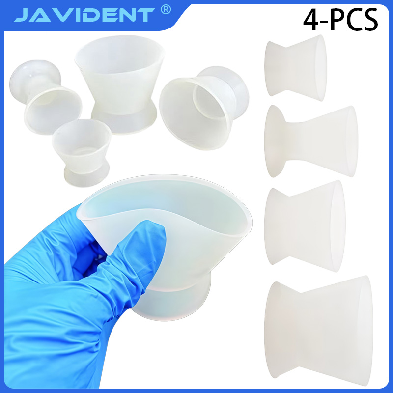 4Pcs Dental Silicone Self-Curi - Mixing Cup Silicone incelemesi ve fiyatı