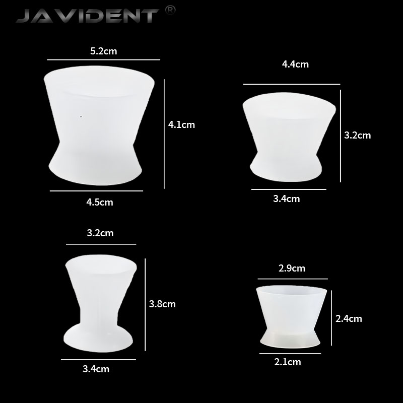 4Pcs Dental Silicone Self-Curi - Mixing Cup Silicone incelemesi ve fiyatı