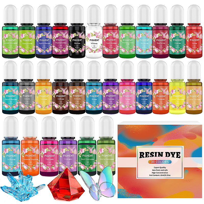 DIY Epoxy Resin Pigment Kit Ca - Resin Jewelry Kit incelemesi ve fiyatı