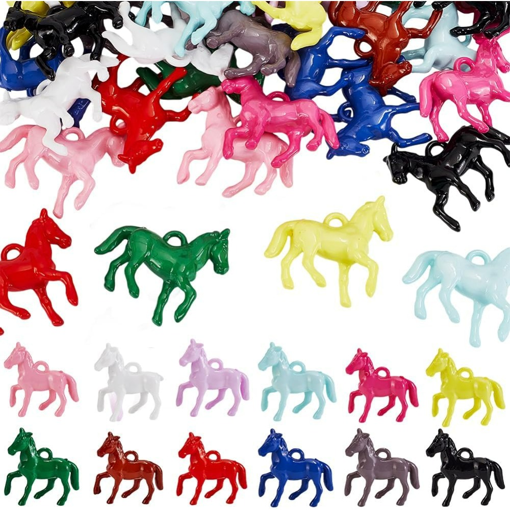 48pcs Opaque Acrylic Pendants  - Crafting Resin incelemesi ve fiyatı