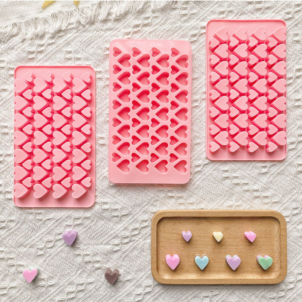 56 cavity size heart-shaped ch - Silicone Mold Tray incelemesi ve fiyatı